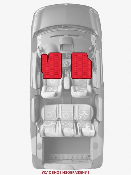ЭВА коврики «Queen Lux» передние для Ferrari 550